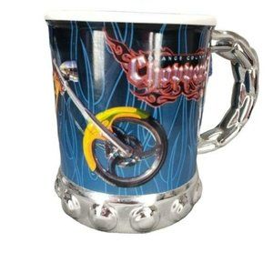2004 Orange County Choppers Motorcycle Hog Bike‎ Ceramic Coffee Drink Mug Cup